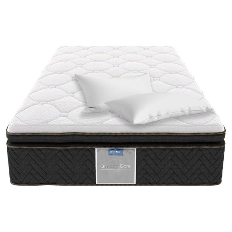 Colchón Restonic Matrimonial Ortopédico Mooncare Antiácaros+2Almohadas