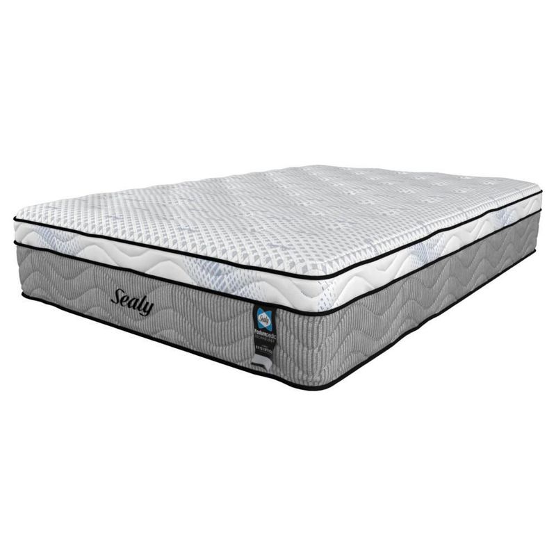 Colchón Ortopédico Posturepedic Moby King Size + 2 Almohadas Sealy