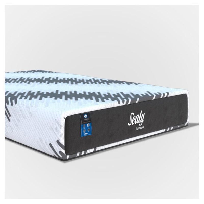 Colchón Sealy King Size Edge Foam + 2 Almohadas Active