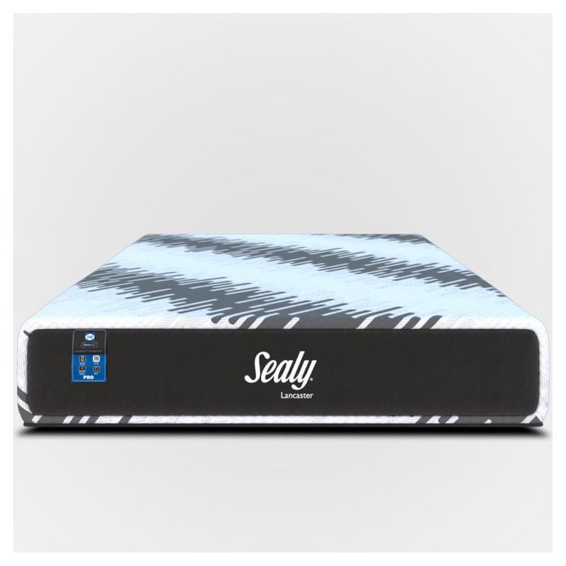 Colchón Sealy King Size Edge Foam + 2 Almohadas Active