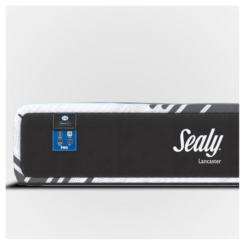 Colchón Sealy King Size Edge Foam + 2 Almohadas Active