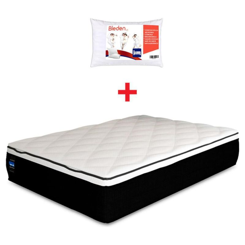 Colchón Dormez Ortopédico individual Nixe Max + 1 almohada