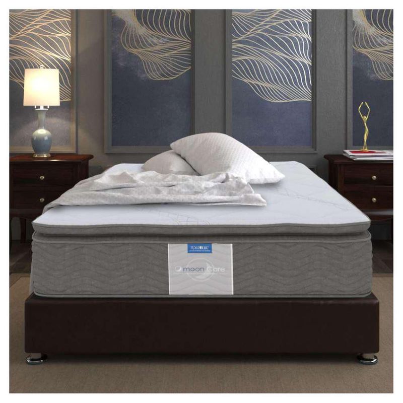 Colchón Restonic Ortopédico Rand individual + sábanas + almohada