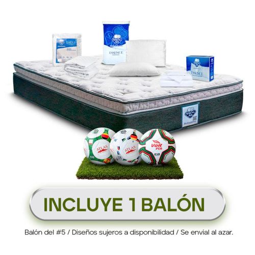Colchón Individual Spring Air Sleeper + Blancos