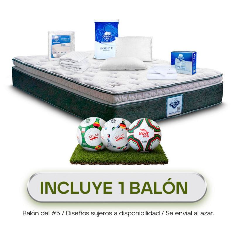 Colchón Individual Spring Air Sleeper + Blancos