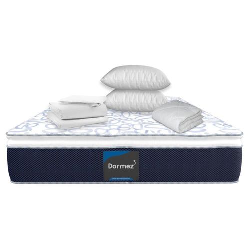 Colchón Individual Dormez Ortopédic Antiácaros + Blancos De Regalo