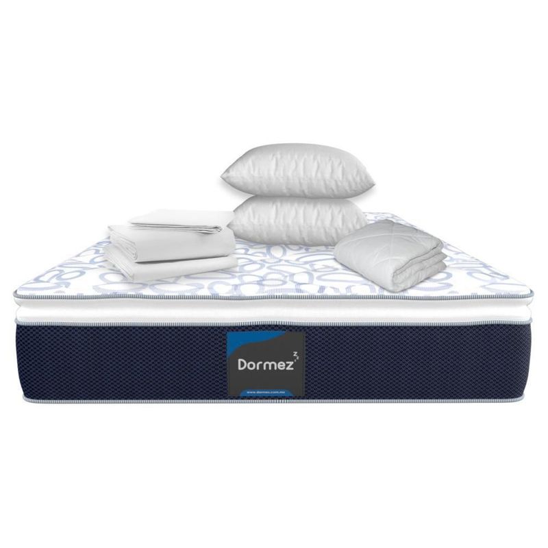 Colchón Individual Dormez Ortopédic Antiácaros + Blancos De Regalo
