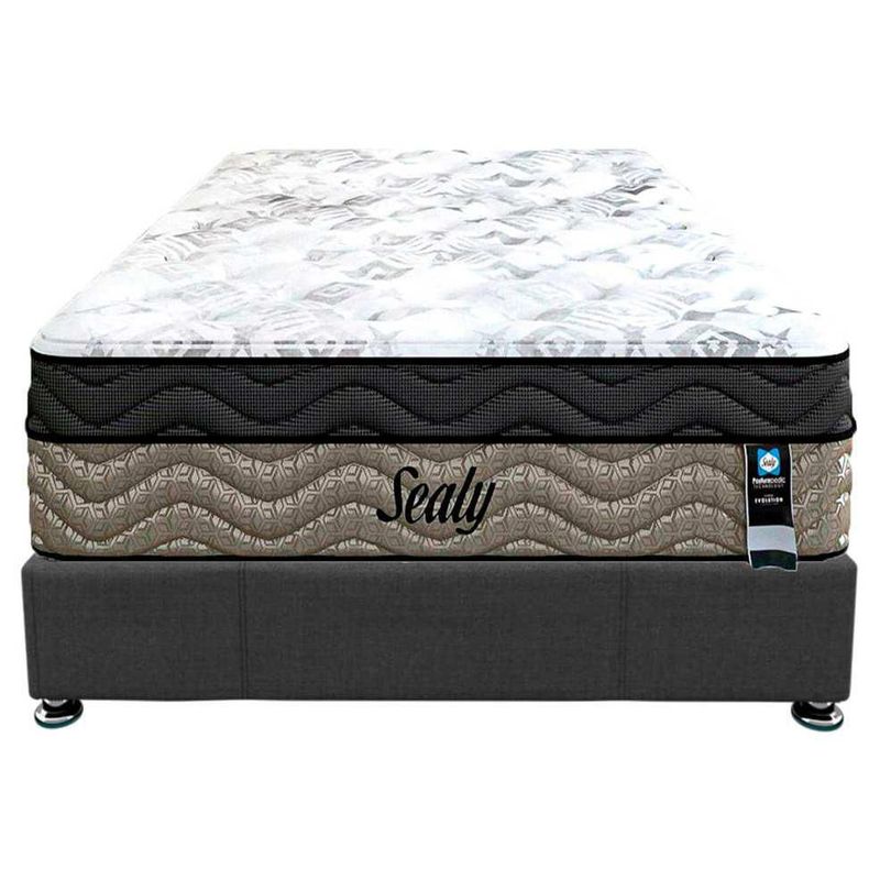 Colchón Ortopédico Posturepedic Confort Mobb Queen Size + Box