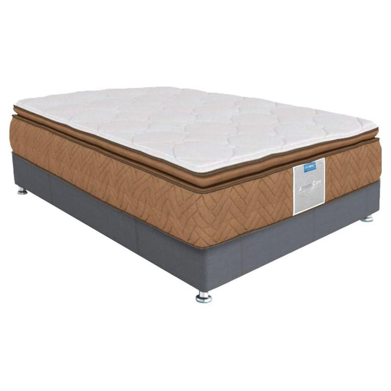 Colchón Ortopédico Restonic Matrimonial Mooncare Line + Box