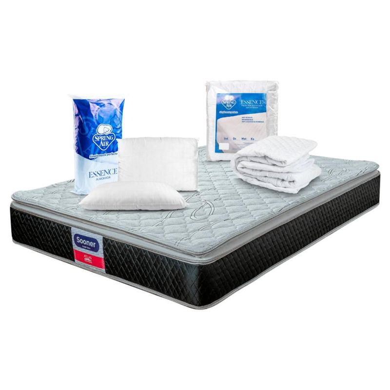 Colchón King Size Sooner + Blancos