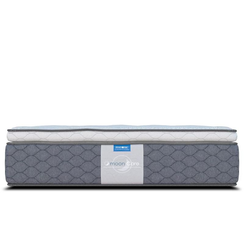 Colchon Restonic King Size Euro Premium + 4Almohadas Hipoalergénicas
