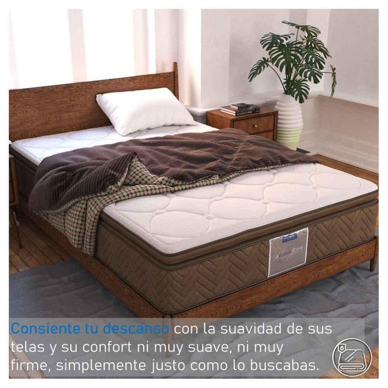 Colchón Restonic Ortopédico King Size Pleasure Edition + Box Oxford