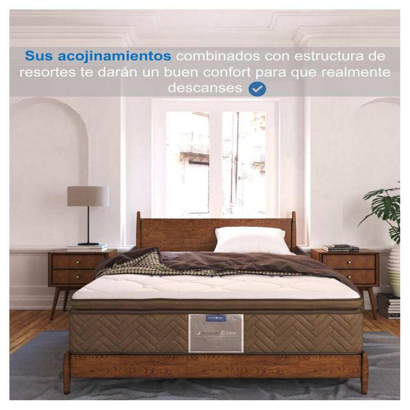 Colchón Restonic Ortopédico King Size Pleasure Edition + Box Oxford