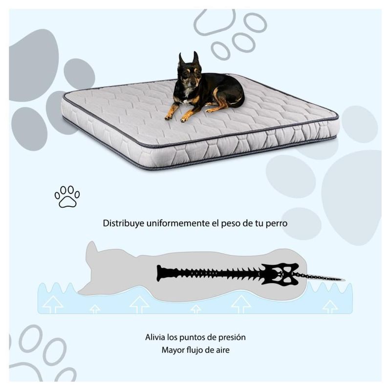 Colchon para perro más almohada Talla X