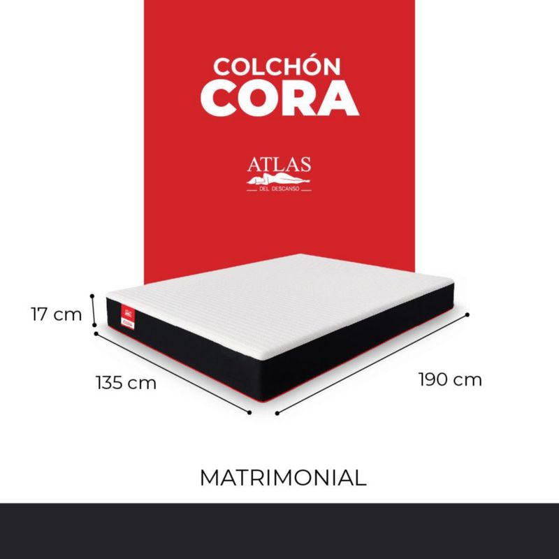 Colchón Matrimonial en Caja, Cora