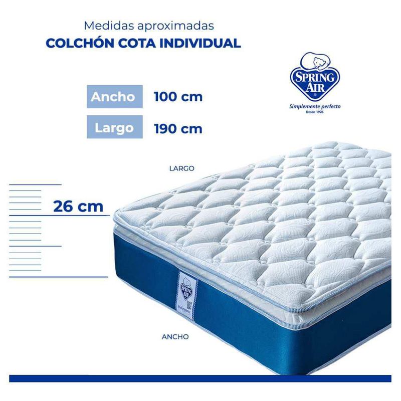 Colchón Individual Spring Air Cota