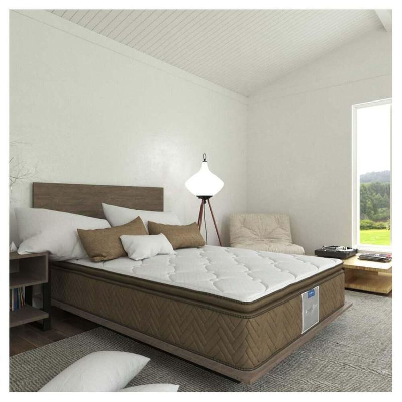 Colchon Restonic King Size Antiestres Ortopedico Antibacterial