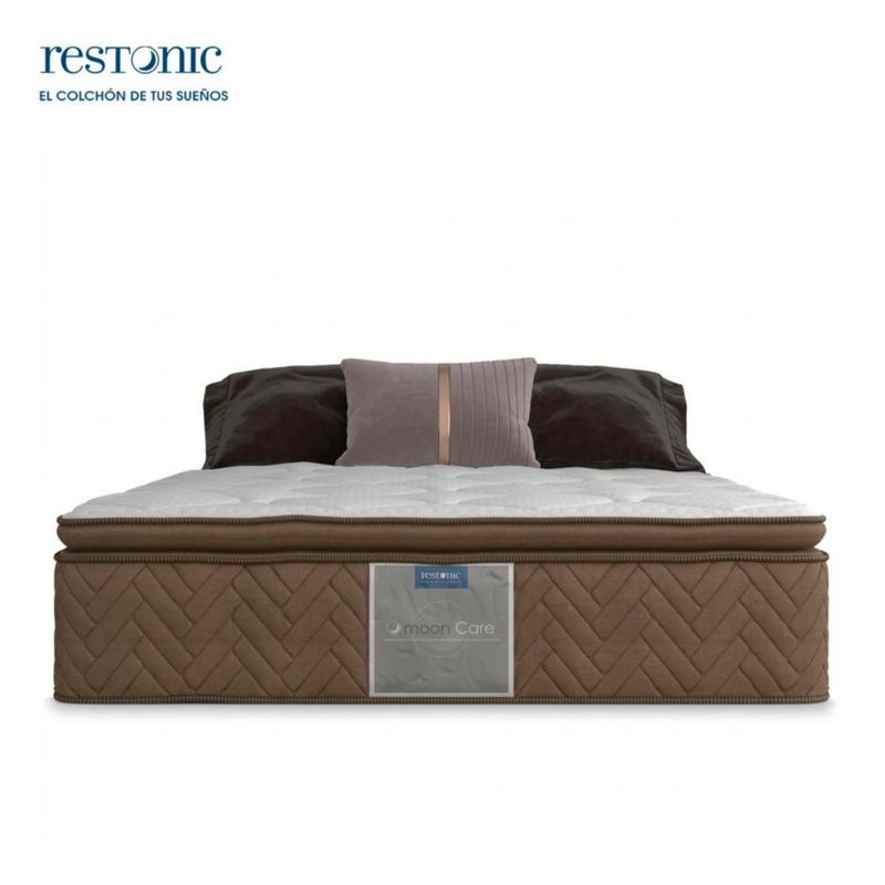 Colchon Restonic King Size Antiestres Ortopedico Antibacterial