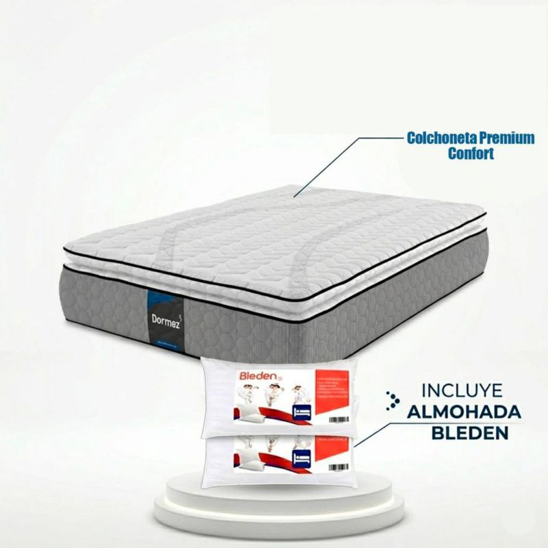 Colchón Ortopédico Mat Dormez Fantastic Blax + 1 Almohada