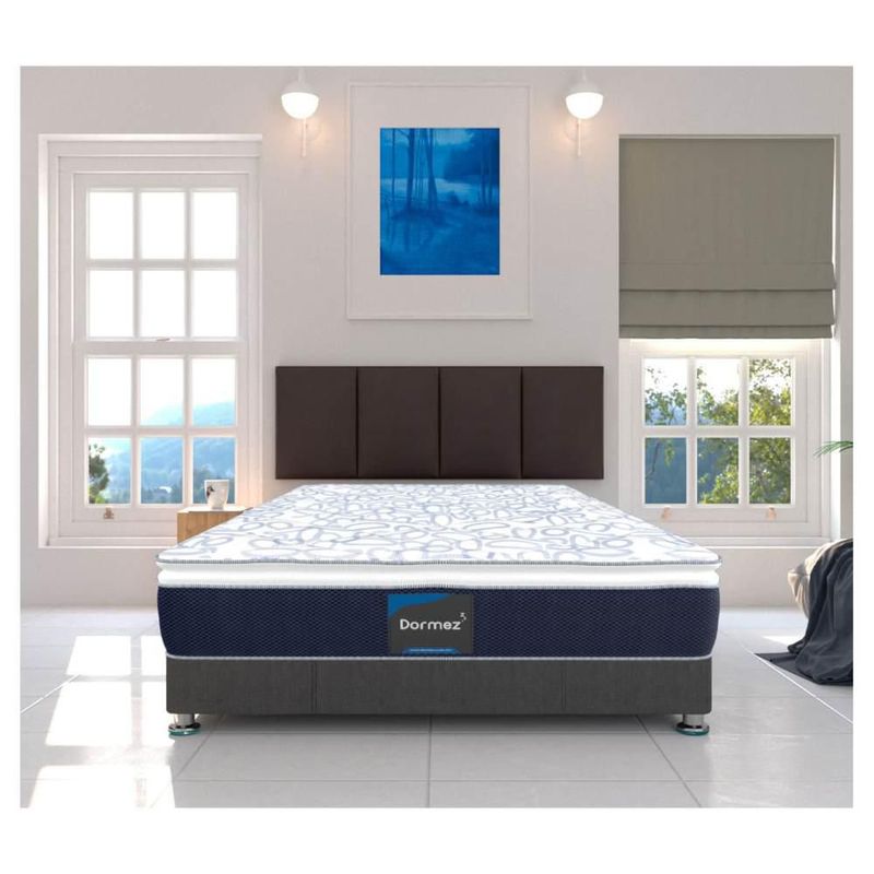 Colchón Matrimonial Dormez Silco Basic +Almohada + Bocina Portatil