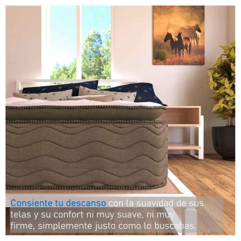 Colchón Ortopédico Restonic Matrimonial Mooncare Line
