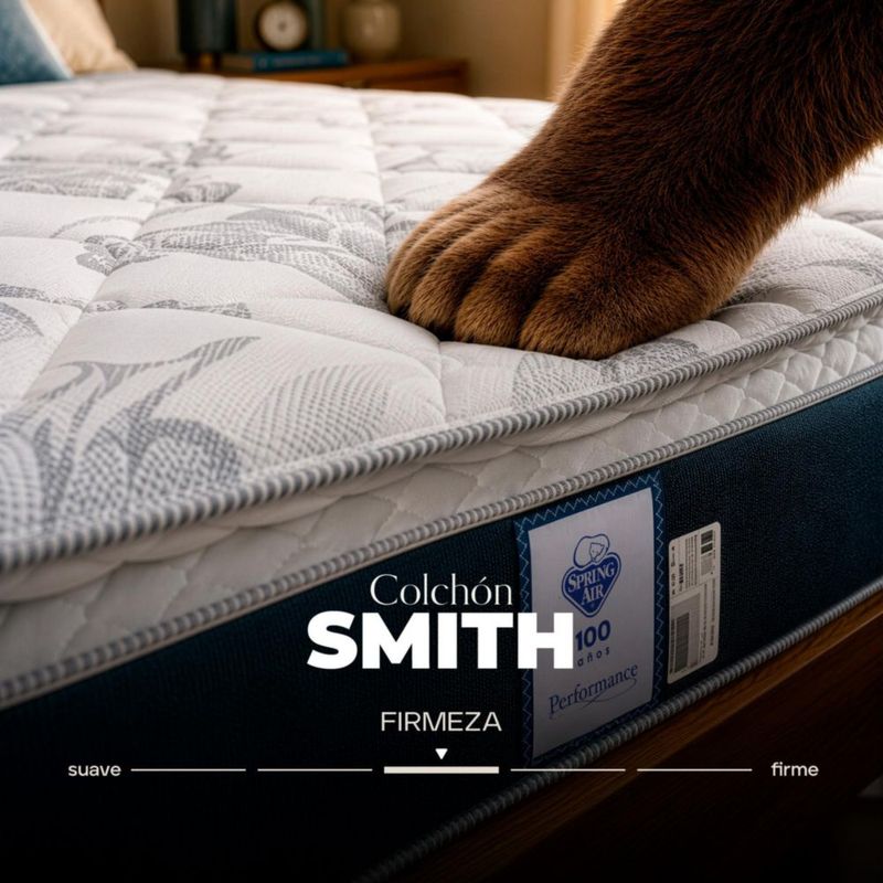 Colchón Spring Air Smith King Size + 1 Balón De Regalo