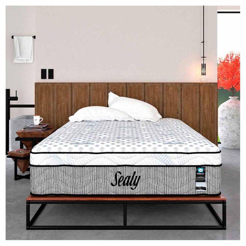 Colchón King Size Sealy Posturepedic Mega Colchoneta Suave Confort