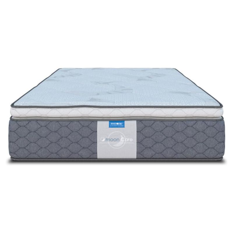 Colchón Matrimonial Restonic Premium Europa + 2Almohadas+Cojín Héroe