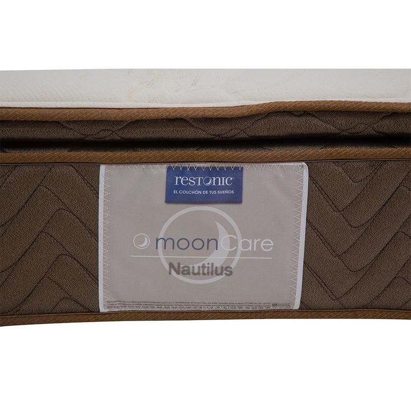Colchón King Size  Restonic Nautilus + Almohada + Sábanas TRY
