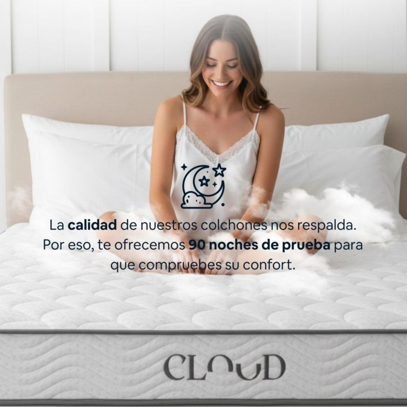 Colchón Cloud Eco Hybrid Tech Matrimonial