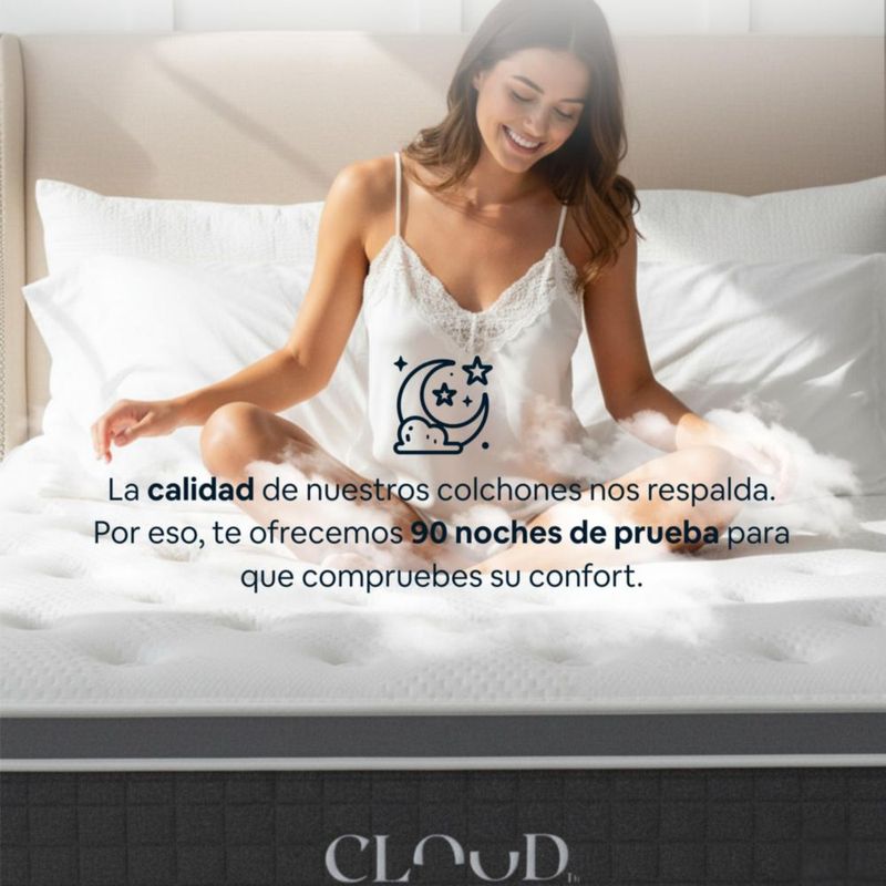 Colchón Cloud Pro Hybrid Tech Matrimonial