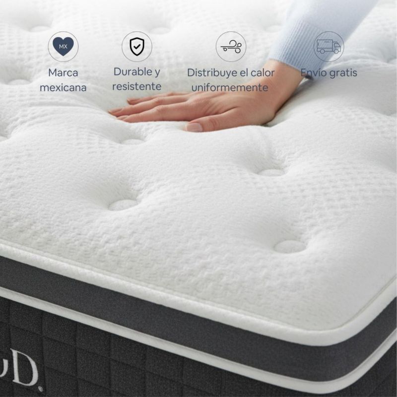 Colchón Cloud Pro Hybrid Tech Matrimonial