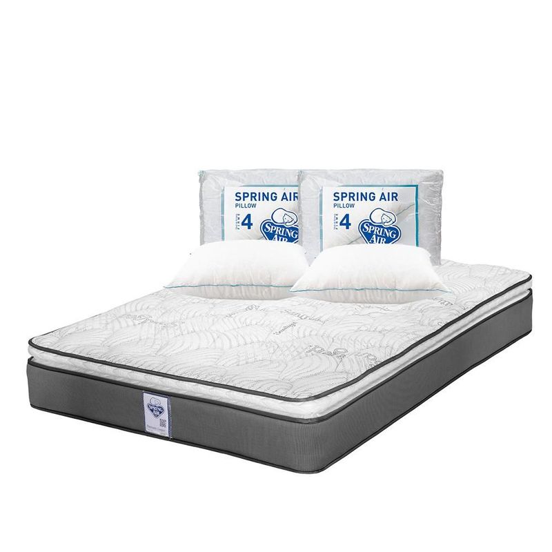 Colchón Queen Size Spring Air Prestige + 2 Almohadas TRY