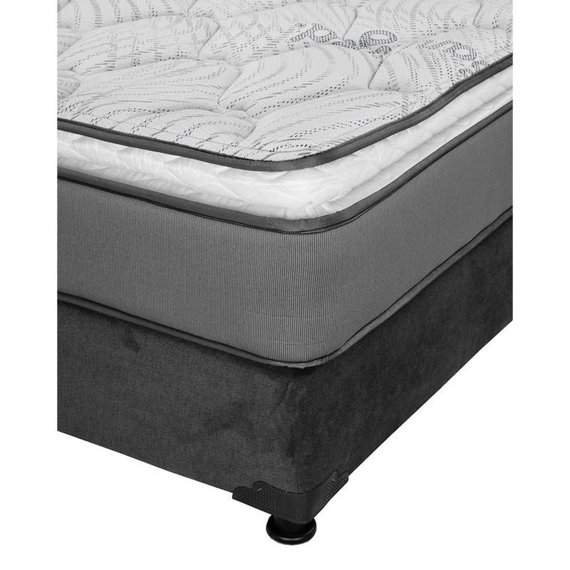 Colchón Matrimonial Spring Air Prestige + Box + 2 Almohadas + Sábanas TRY