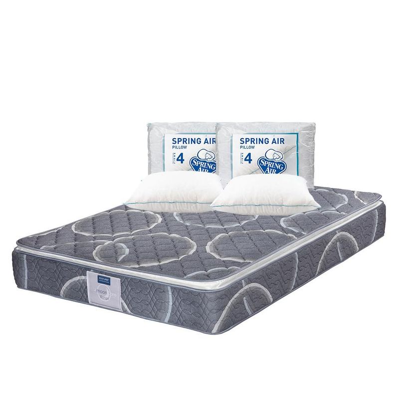 Colchón Matrimonial Restonic Bongo + 2 Almohadas Osos TRY