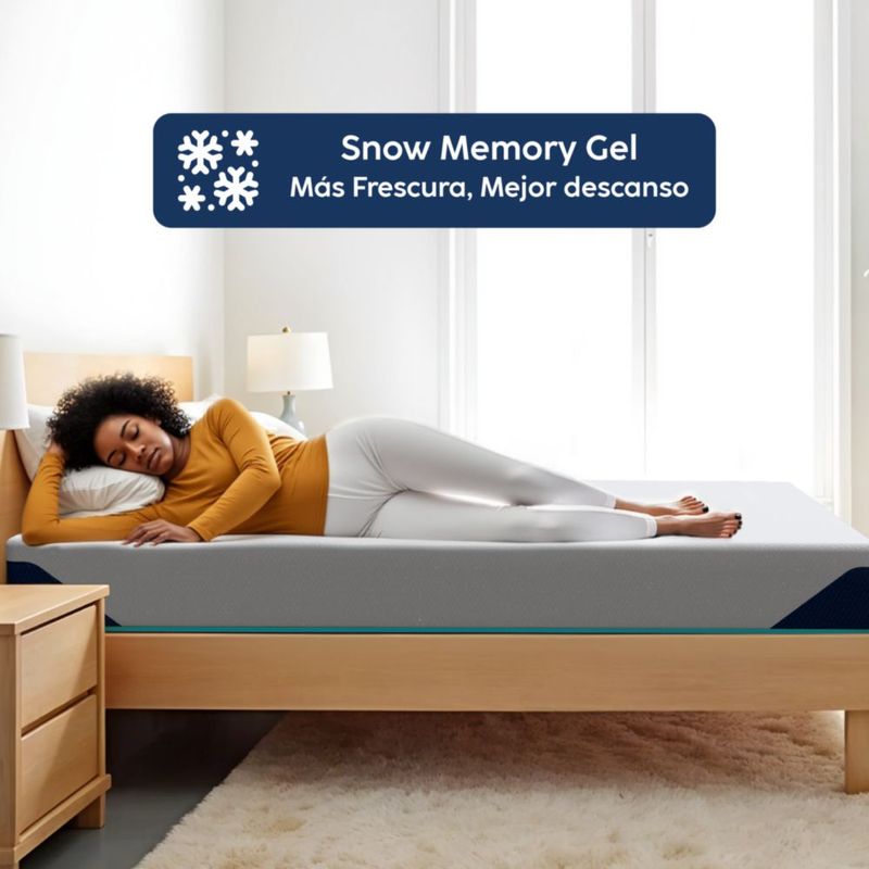 Colchón en caja DR JOOHN Zen Memory Gel Matrimonial