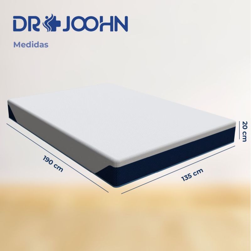 Colchón en caja DR JOOHN Zen Memory Gel Matrimonial