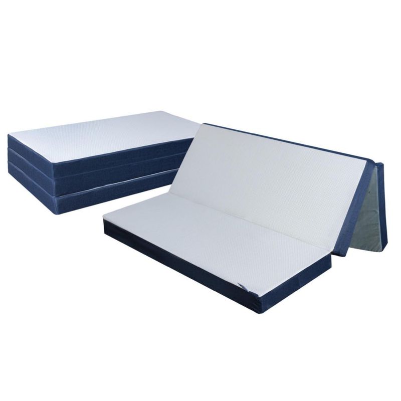 Colchon triple plegable DR JOOHN Matrimonial 190x135x10 cm
