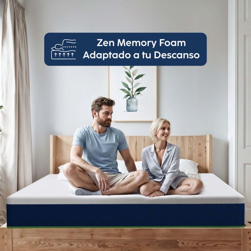 Colchon en caja DR JOOHN Zen Memory Foam King Size