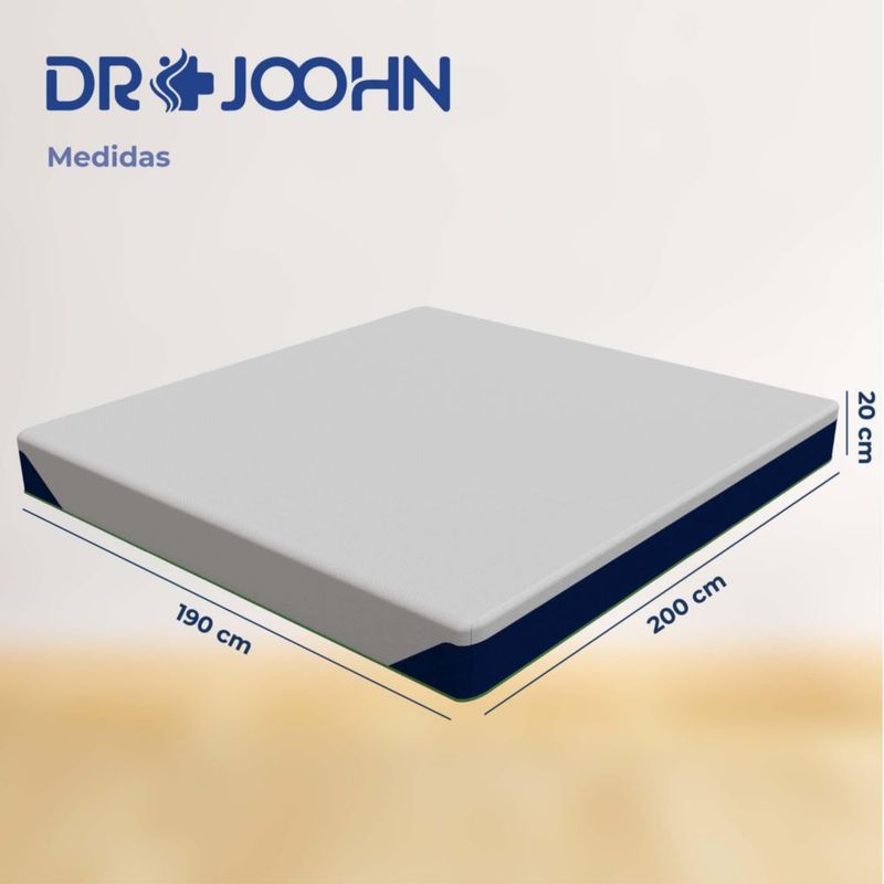 Colchon en caja DR JOOHN Zen Memory Foam King Size