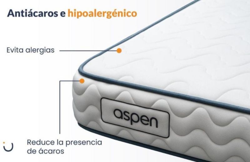 Colchón Matrimonial Bruc Aspen Confort Plus – Máxima Comodidad y Durabilidad