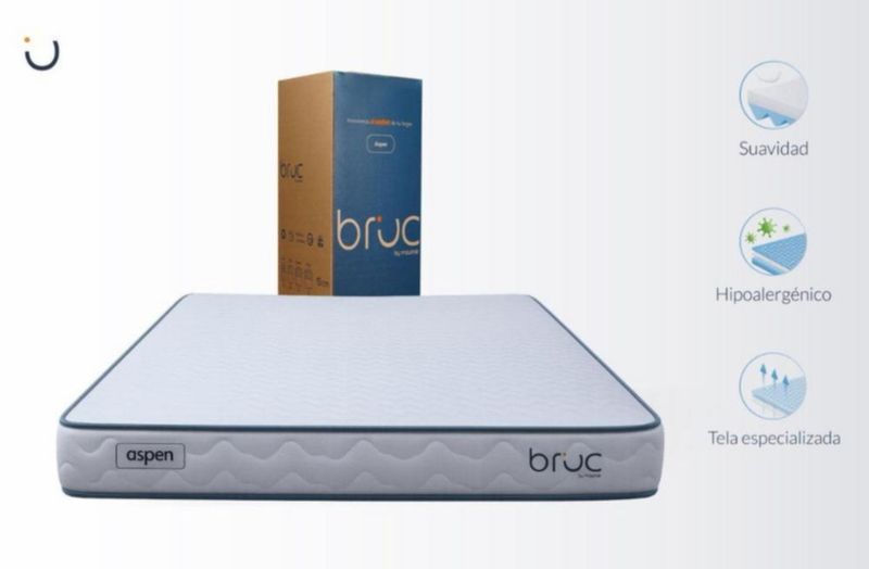 Colchón Matrimonial Bruc Aspen Confort Plus – Máxima Comodidad y Durabilidad