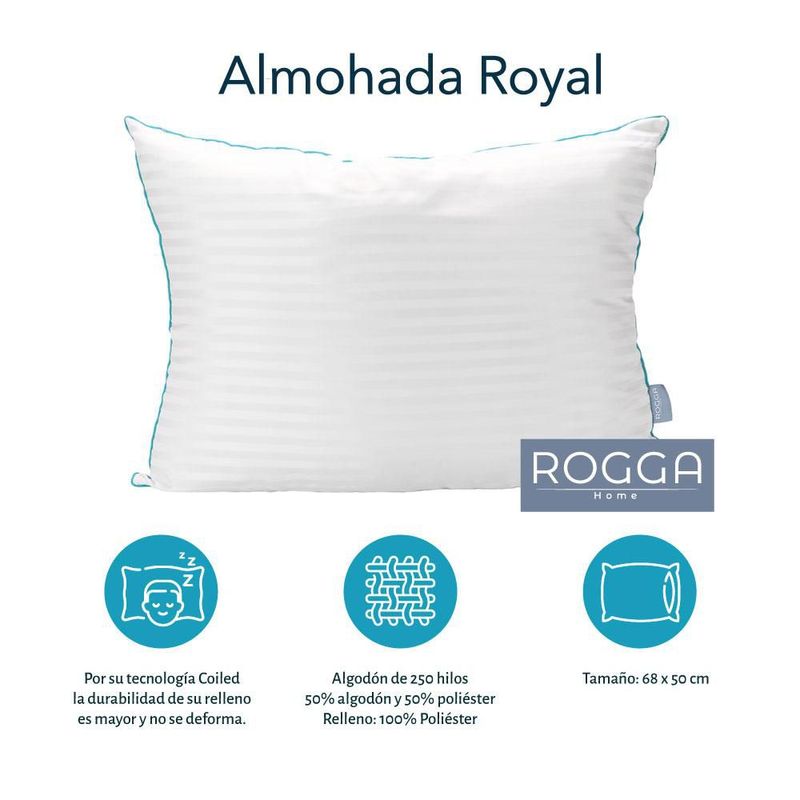 Colchón King Size Spring Air Aries  + Almohada Royal Twin RGH
