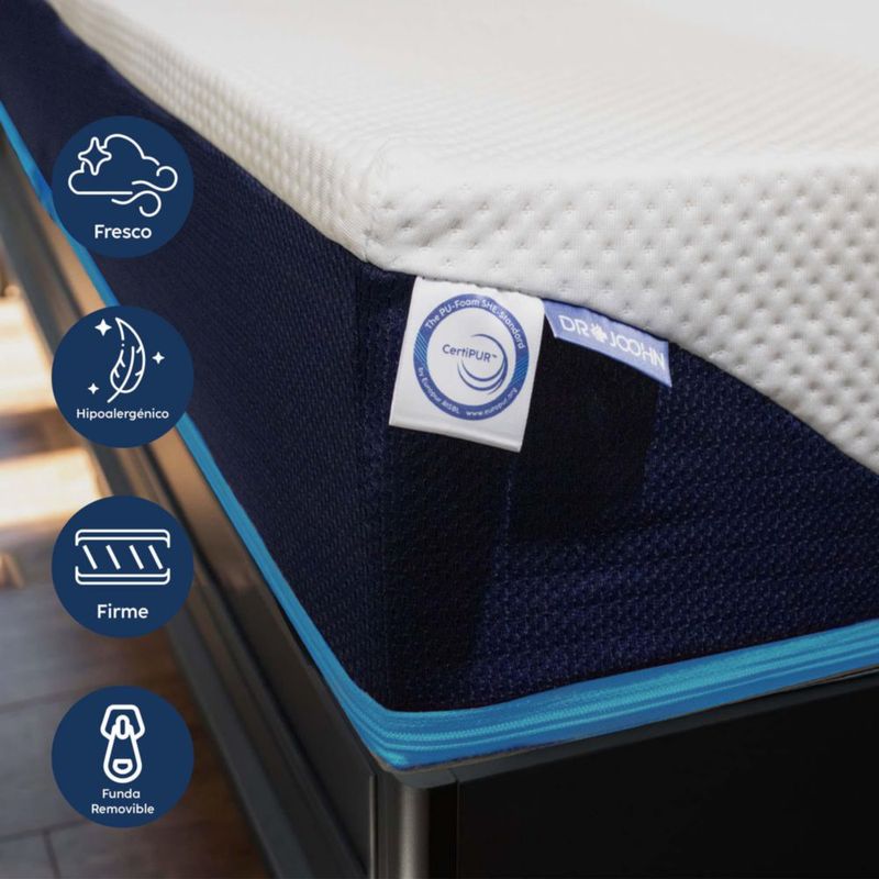 Colchon en caja DR JOOHN Zen Memory Gel Queen Size