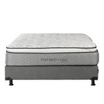 Colchon Individual Restonic Vail Gris+ Box RGH