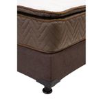 Colchón King Size Nautilus Spring Air Chocolate+ Box+ Almohada 2Pack RGH