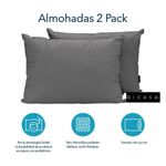 Colchón King Size Nautilus Spring Air Chocolate+ Box+ Almohada 2Pack RGH