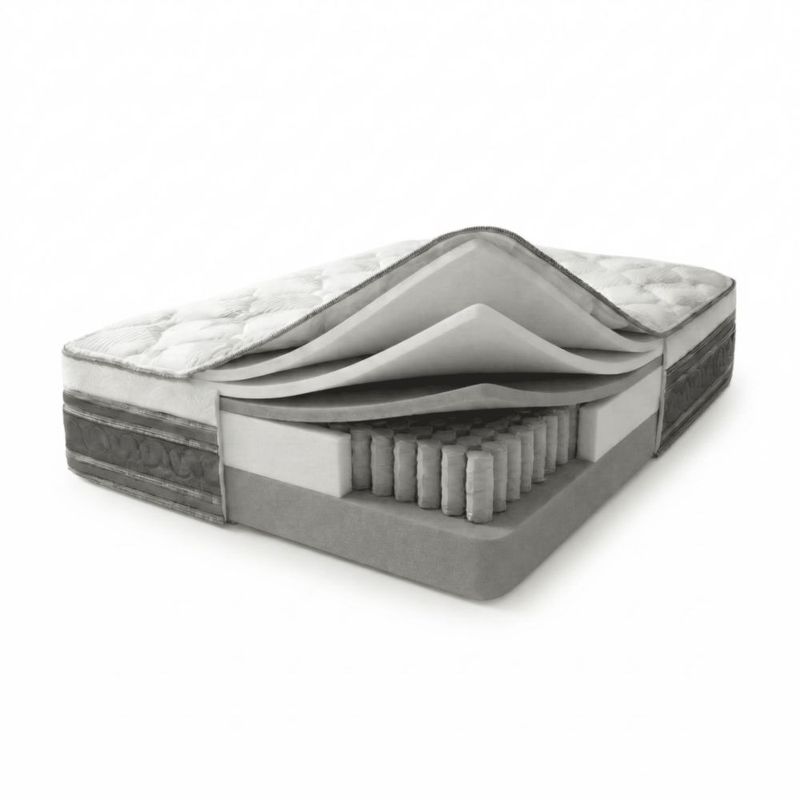 Kit de 2 Colchones Matrimonial Restonic Confort Anti Micro Despertares