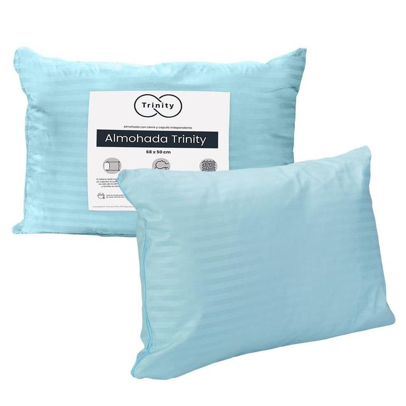 Colchón King Size Restonic Enzo + Almohada Trinity + Protector de colchón Trinity TRY