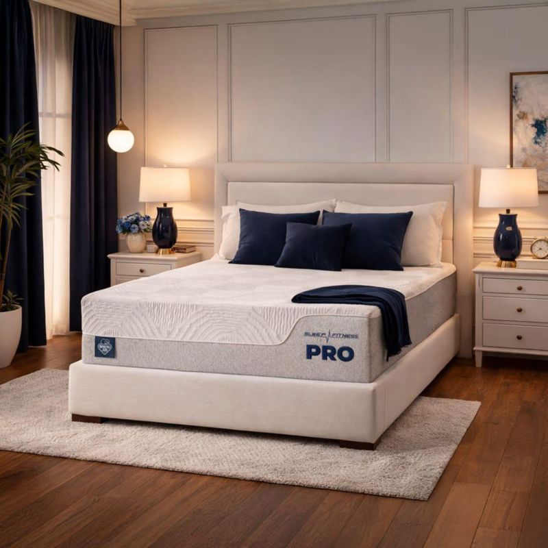 Colchón King Size Pro Spring Air Tecnología Hyper Luxe Sleep Fitness